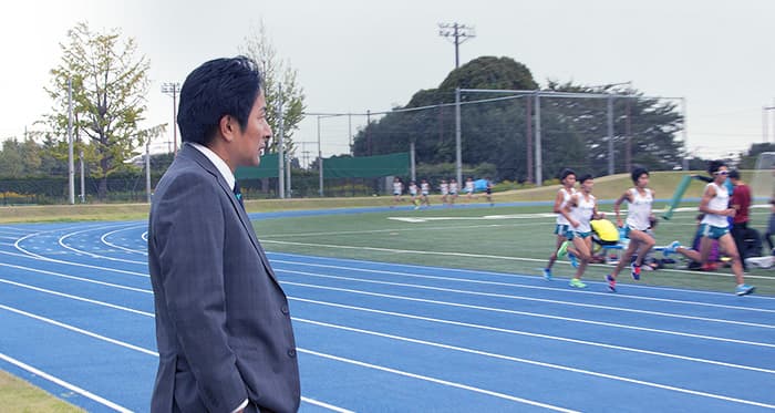 原晋監督と青学